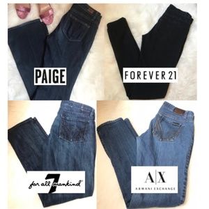 4 Jeans Bundle- Size 26/6
